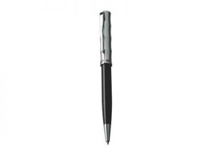 Ручка шариковая Nino Cerruti (Нино Черрути) модель Bamboo черная с серебр. в коробке ― Интернет Магазин Дворец Подарков