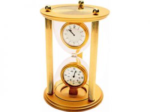 Погодная станция «Песочные часы»: часы, термометр ― Интернет Магазин Дворец Подарков