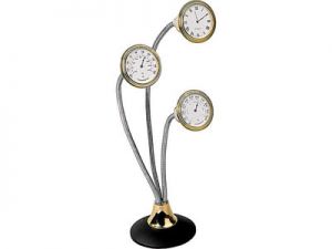 Погодная станция: часы, термометр, гигрометр на гибких шнурах ― Интернет Магазин Дворец Подарков