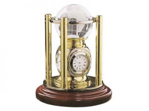 Погодная станция «Босфор»: часы, термометр с хрустальным шаром ― Интернет Магазин Дворец Подарков