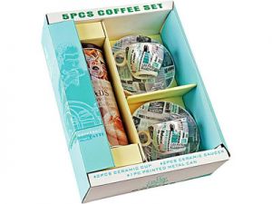 Кофейный набор с банкой для кофе ― Интернет Магазин Дворец Подарков