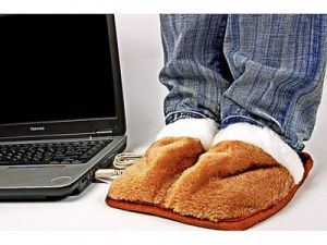 Тапочки, работающие от USB, согреют ноги в доме или в офисе ― Интернет Магазин Дворец Подарков
